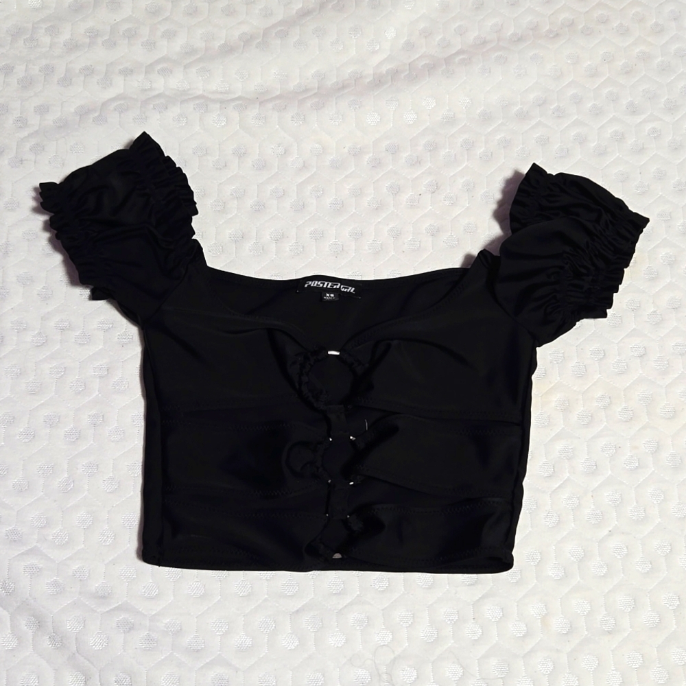 Poster Girl Black top.